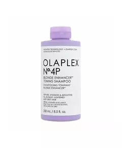 Тонирующий шампунь для волос Olaplex Nº4P BLONDE ENHANCER, 250 мл
