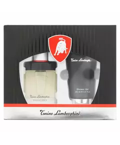 Набор туалетной воды для мужчин и увлажняющего геля для душа Tonino Lamborghini Invincibile, 40 мл