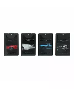 Набор туалетных вод для мужчин Ford Mustang White, Mustang Red, Mustang Black, Mustang Blue, 20 мл
