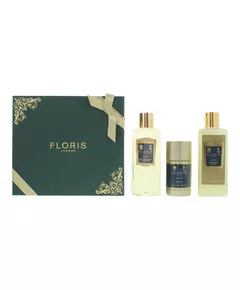 Набор средств для ухода за волосами, телом и подмышками Floris Of London Cefiro Шампунь для кондиционирования волос, антиперспирант-дезодорант-стик унисекс, 250 мл