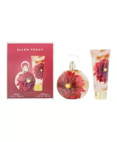 Набор парфюмерной воды и лосьона для тела Ellen Tracy Dream Florals Red Dahlia для женщин, 100 мл