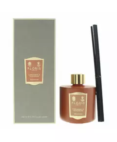 Ароматический диффузор с палочками Floris Cinnamon & Tangerine Brown, 200 мл