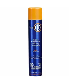 Лак для волос It's a 10 Miracle Super Hold Finishing Spray Plus Keratin Extra Strong Hold, 334 мл