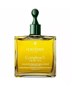 Зміцнювальний догляд для волосся перед шампунем Rene Furterer Head Spa Complexe 5 Essential Oils, 50 мл