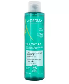 Очищающий гель для лица A-Derma Biology AC, 200 мл