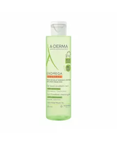 Очищающий гель для волос и тела A-Derma Exomega Control Anti-Scratching & Soothing, 200 мл