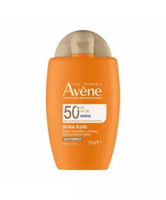 Солнцезащитный флюид для лица и тела Avène Ultra Fluid Без отдушки, SPF50+, 50 мл