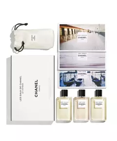 Набір туалетних вод для жінок Chanel Les Eaux De Chanel Paris – Deauville, Paris – Venise, Paris – Biarritz, 30 мл