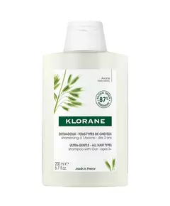 Шампунь для волос Klorane Oat Milk Gentle Cleansing, 200 мл