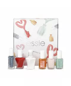 Набор лаков для ногтей Essie 99 Mint Candy Apple, Rock the Runway, Ballet Slippers, Apricot Oil, 13,5 мл