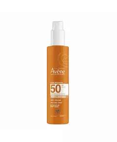 Водостійкий сонцезахисний спрей Avène Solaire Haute Protection SPF50+, 200 мл