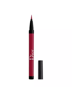 Водостійка рідка підводка для очей Christian Dior Diorshow On Stage 771 Matte Burgundy, 0,6 мл