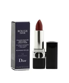 Кремовая губная помада Christian Dior Couture Colour Satin Finish 743 Rouge Zinnia Refillable, 3,5 г