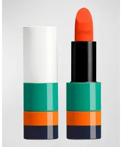 Матовая кремовая губная помада Hermès 44 Orange Neon, 3,5 г