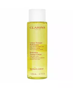 Зволожувальний тонік-лосьйон для обличчя Clarins Hydrating Aloe Vera, 200 мл