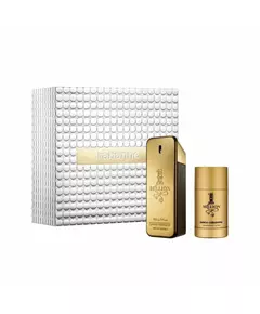 Набір парфумованої води та дезодоранту для чоловіків Paco Rabanne 1 Million, 100 мл