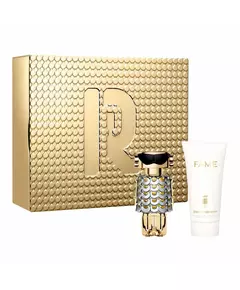 Набір парфумованої води та зволожувального лосьйону для тіла Paco Rabanne Fame, 50 мл