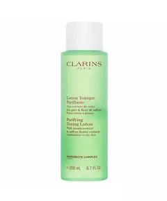 Очищувальний тонік для обличчя Clarins Purifying Без спирту, 200 мл