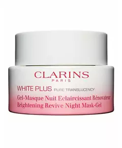 Освітлювальна гелева маска для обличчя, шиї та декольте Clarins White Plus, 50 мл