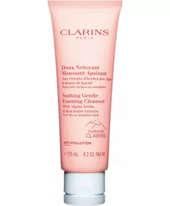 Очищувальна крем-пінка для обличчя Clarins Gentle Soothing Anti-Pollution, 125 мл
