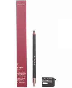 Карандаш для глаз Clarins CRAYON 01-carbon black, 1 мл