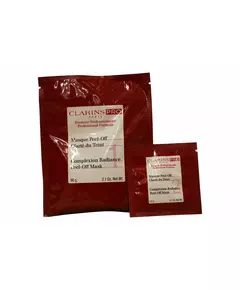Набір масок-плівок для вечірнього догляду за обличчям Clarins Pro Complexion Radiance Bright Peel-Off Mask Evening Face, 20 штук