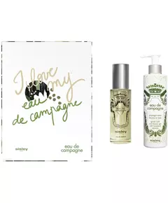 Набір гелю для душу та туалетної води для жінок Sisley Eau De Campagne, 250 мл