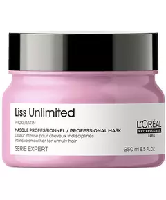 Крем-маска для догляду за волоссям L'Oréal Professionnel Liss Unlimited, 250 мл