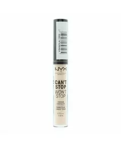 Жидкий консилер NYX Can't Stop Won't Stop Vegan Matte Light Ivory, 3,5 мл