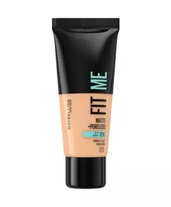 Тональная основа Maybelline Fit Me Matte + Poreless 118 Nude, 30 мл