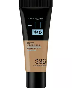 Тональна основа Maybelline Fit Me Matte + Poreless 336 Warm Olive, 30 мл