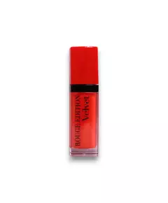 Матова рідка губна помада Bourjois Rouge Edition Velvet 20 Poppy Days, 7,7 мл
