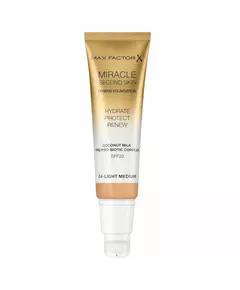 Компактная тональная основа Max Factor Miracle Touch 04 Light Medium, 30 мл