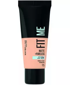 Тональный крем Maybelline Fit Me Matte + Poreless 150 Ivory, 30 мл