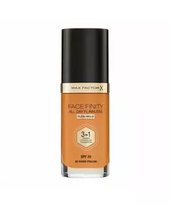 Праймер, консилер і тональний крем 3-в-1 Max Factor Facefinity All Day Flawless Матовий фініш, 88 Praline, SPF 20, 30 мл