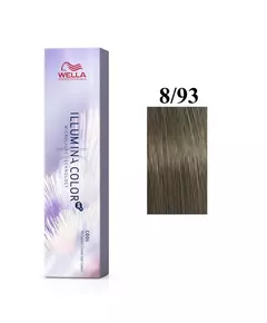 Стойкая краска для волос Wella Professionals Illumina Color Nº 8/93, 60 мл