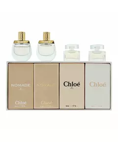 Набір жіночих парфумерних мініатюр Chloé, 4 × 5 мл