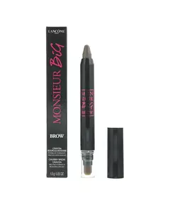 Кремовый карандаш для бровей с щёточкой 2-в-1 Lancôme Monsieur Big Brow 02 Chestnut, 1,5 г