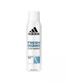 Дезодорант-спрей для чоловіків Adidas Fresh Endurance Vegan, Alcohol-Free, Gentle on skin, 150 мл