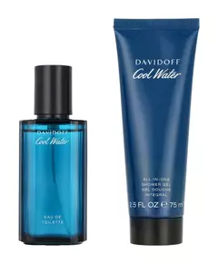 Набор парфюмерной воды и геля для душа Davidoff Cool Water для мужчин, 40 мл