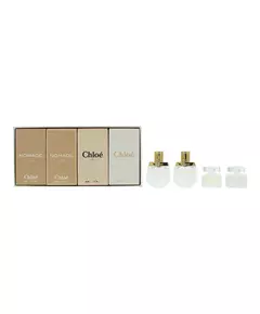 Набір мініатюр парфумерії для жінок Chloé Eau De Parfum, Rose Tangerine Eau De Toilette, Nomade Eau De Parfum, Nomade Eau De Toilette, 5 мл