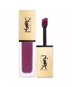 Матовая жидкая губная помада Yves Saint Laurent Tatouage Couture N4 Purple Identity, 6 мл
