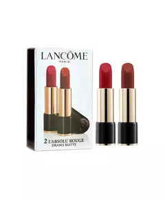 Набор кремовых губных помад Lancôme L'Absolu Rouge 290 Drama, 2 штуки
