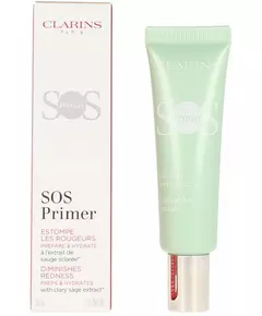 Жидкая база под макияж Clarins S.O.S. Hydrating 04 Green, 30 мл
