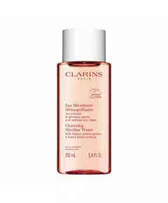 Міцелярна вода для очищення шкіри Clarins Sensitive, 100 мл