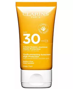 Зволожувальний сонцезахисний крем для обличчя Clarins Sun Care SPF30, 50 мл