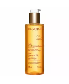 Олія для зняття макіяжу з обличчя та очей Clarins Total Alpine Herbs, 150 мл