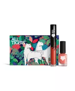 Набор жидкой губной помады и лака для ногтей All Tigers 683 Make Your Mark, 196 Take Your Chance, 8 мл