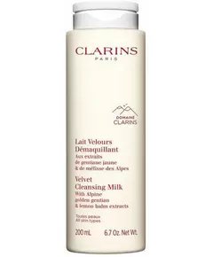 Молочко для очищення обличчя Clarins Velvet, 200 мл