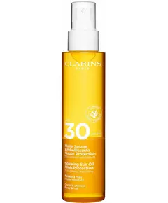 Сонцезахисний спрей для шкіри Clarins Glowing Sun SPF 30, 150 мл